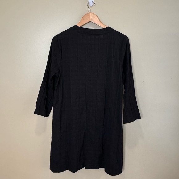 Tuckernuck Pomander Place Tunic Top Mini Dress in Black. Style Y21684T. Large - Picture 3 of 9